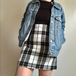 Black Tartan Mini